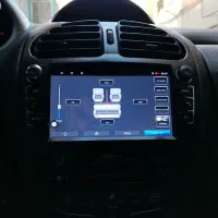 مانیتور و ظبط 206 فابریکی آخرین ورژن با قاب دور|قطعات یدکی و لوازم جانبی|فردیس, شهرک شهید حسینی|دیوار