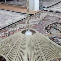لوستر  و آباژور مکرومه|صنایع دستی و سایر لوازم تزئینی|قم, انسجام|دیوار
