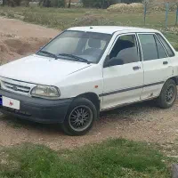 پراید مدل ۹۰ شاسی ترک بدون رنگ چند لکه پوسیدگی