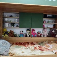 تخت خواب دو طبقه استفاده نشده