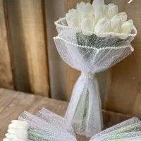 انواع دسته گل عروس لاله  و شیپوری ترند این روزا|گل مصنوعی|کرمان, |دیوار