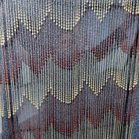 پرده تزیینی مهره دار|پرده، رانر، رومیزی|اصفهان, باغ زرشک|دیوار