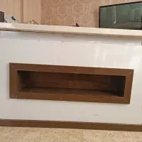 میز جزیره با سه درب کابینت