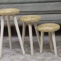 کارای  حصیر  تک و عمده  هفت سین و سبد سبزه