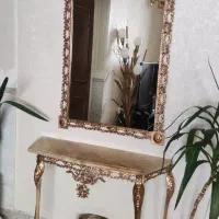 آینه کنسول برنزی