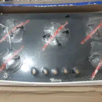 اجاق گازصفحه ای ۵شعله شیشه ای