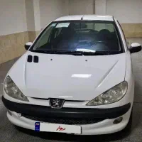 206 تیپ 2 سفید مدل91 بدون رنگ|خودرو سواری و وانت|ارومیه, |دیوار