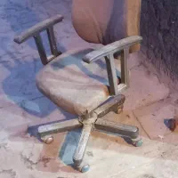 صندلی چرخدار|صندلی و نیمکت|برخوار, |دیوار