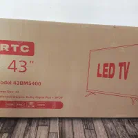 تلوزیون۴۳ اینچ LED برند RTC (پلمپ)