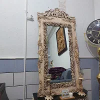 آیینه و شمعدان|آینه|ساوه, |دیوار