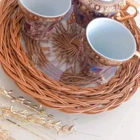 انواع سبدهای حصیری دست باف|صنایع دستی و سایر لوازم تزئینی|خمینی‌شهر, |دیوار