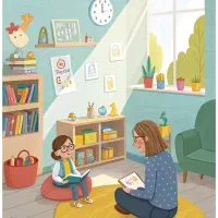 مربی دختر چهارسال و‌نیمه