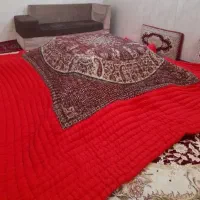 لحاف کرسی ترمه دوزی شده مدل ابریشم با کلیه لوازمات|رختخواب، بالش، پتو|تهران, شهرک ولیعصر جنوبی|دیوار