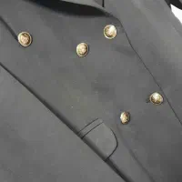 مانتو کتی مشکی دکمه دارسایز۴۸|لباس|تهران, گمرک|دیوار