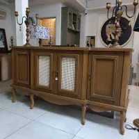 آینه کنسول میز تی وی مدل بلوط|بوفه، ویترین، کنسول|رشت, استقامت ۱|دیوار