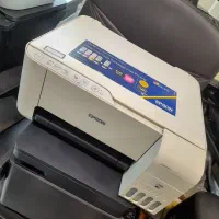 پرینتر جوهر افشان .اسکنر .رنگی . تمیز تمیز