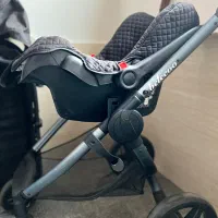 کالسکه برند ۳تیکه +ساک در حدنو|کالسکه و لوازم جانبی|رشت, دیانتی|دیوار