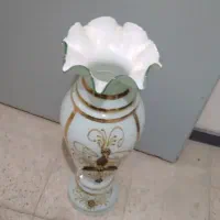 گلدان شیشه ای شیک برای خونه|گل مصنوعی|نهاوند, |دیوار