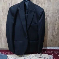 کت و شلوار پسرانه با پیراهن سفید و کفش سایز ۳۶|لباس|ری, دیلمان|دیوار
