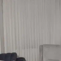 پرده حریر به همراه زیر پرده