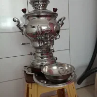 سماور گازی ۶ لیتری مشهد کیمیا