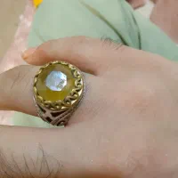انگشتر یاقوت زرد