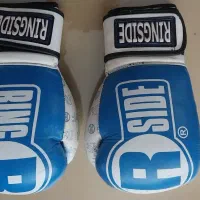 دستکش چرم رینگ ساید در حد نو|تجهیزات ورزشی|ری, شهید غیوری (ابن باویه)|دیوار