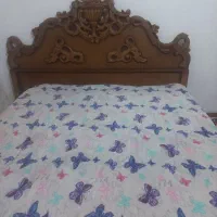 تخت خواب/ سرویس خواب سلطنتی تمام چوب