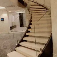 نرده استیل ، نرده شیشه ای ، پله گرد ، پله معلق|خدمات پیشه و مهارت|خاوران, |دیوار