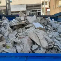 حمل نخاله و مصالح ساختمانی ماسه،سفال،سیمان