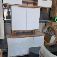 ست کامل آینه کنسول ،میز تلویزیون و جای کفش و آینه|بوفه، ویترین، کنسول|مشگین شهر, |دیوار