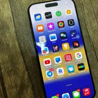 فروش گوشی ایفون ۱۶ پرو مکس رنگ مشکی در حد نو zaa