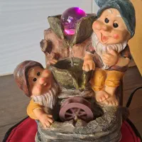 مجسمه آبشاری ورنگی وبرقی|مجسمه، تندیس، ماکت|قدس, شهر‌قدس|دیوار