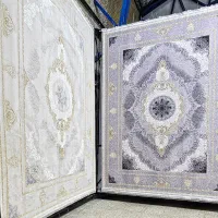 فرش آفرود ۱۰۰۰شانه زمرد کویر کاشان تراکم ۳۰۰۰نخی|فرش|شیراز, فرگاز|دیوار