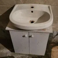 سنگ روشویی و کمد MDF