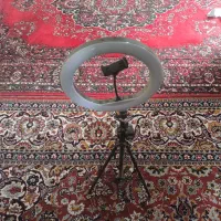 سلام رینگ لایت بهمراه چند تا پنل اکوستیک