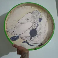 دف. .دایره درویشی|سازهای سنتی|محمدشهر, کوی بهار|دیوار