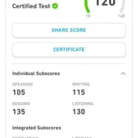 نمره تضمینی آزمونهای بین المللی زبان آیلتس، تافل