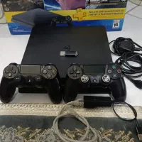 ps4 اسلیم کپی خور 1ترا 2دسته لازرورقی|کنسول، بازی ویدئویی و آنلاین|تهران, بیسیم|دیوار
