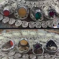 چهار عدد انگشتر بسیار زیبا و شیک