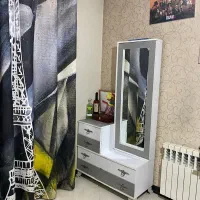 سرویس خواب  ام دی اف سایز ۱۲۰ در حد نو