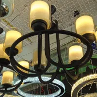 لوستر فقط شاخه ای 380 مشکی (تولیدی)