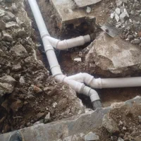 لوله کشی فاضلاب جزئ و کلی