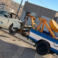 یدک کش جرثقیل امداد خودرو نیسان خودروبر و چرخگیر