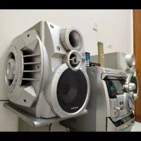 سامسونگ بلوتوث AUX USB قدرتمند 3000 وات کاست سالم|سیستم صوتی خانگی|تهران, تسلیحات|دیوار