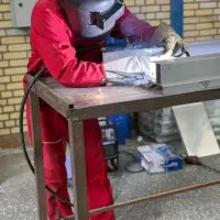 جوشکاری آرگون فلزات مس.آلومینیوم.مخزن.لوله.استیل