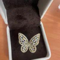 انگشتر  نگین دار رنگ ثابت ژوپینک فقط۳۵۰