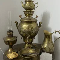 سماوربرنجی گازی بزرگ