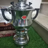 سماور نفتی اورانوس ۴ لیتری درحال کار|سماور، چای‌ساز، قهوه‌ساز|گرگان, |دیوار