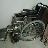 ویلچر پایه فلزی تقویت شده